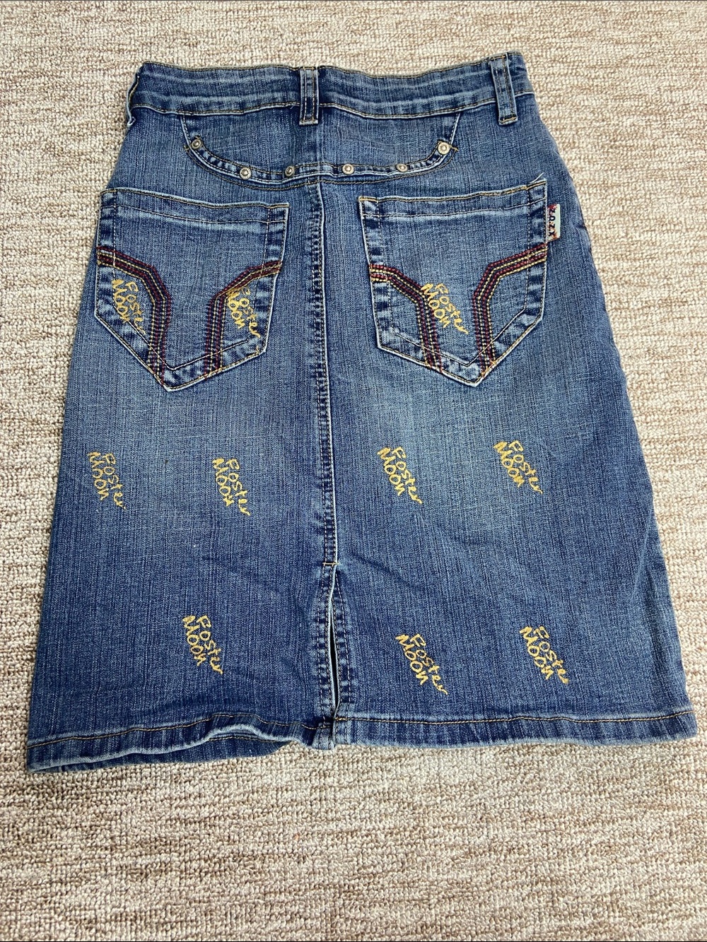 Z.Q.Z.X Jeans Wear Western Denim Jean Skirt